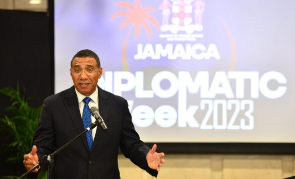 The Most Honourable Andrew Michael Holness. Prime Minister