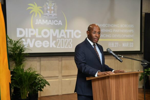 Minister of Investment, Industry and Commerce, the Honourable Aubyn Hill